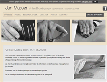 Tablet Screenshot of jan-massoer.dk